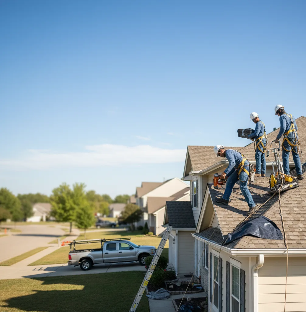 Storm Damage Repair in Stafford, TX